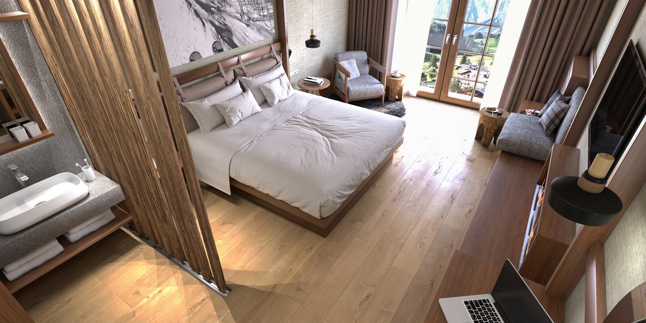 The Collection Room - Dolomites view