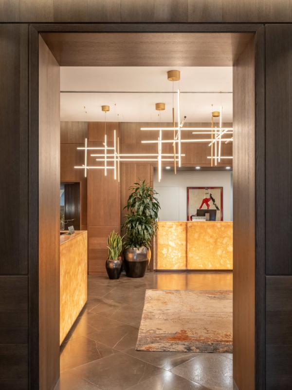 Reception hall
